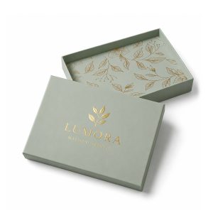 Luxury Custom Foil Stamped Rigid Box