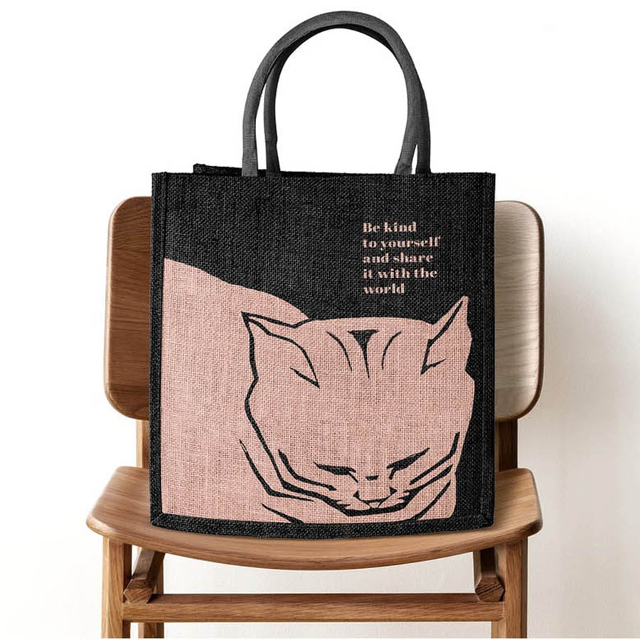 Personalized jute bags - View at FF-PACKAGING