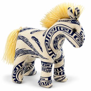 Handmade Cotton Zebra Plush Animal