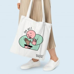 Custom cotton shopping bag