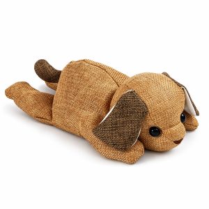 jute dog plush animal