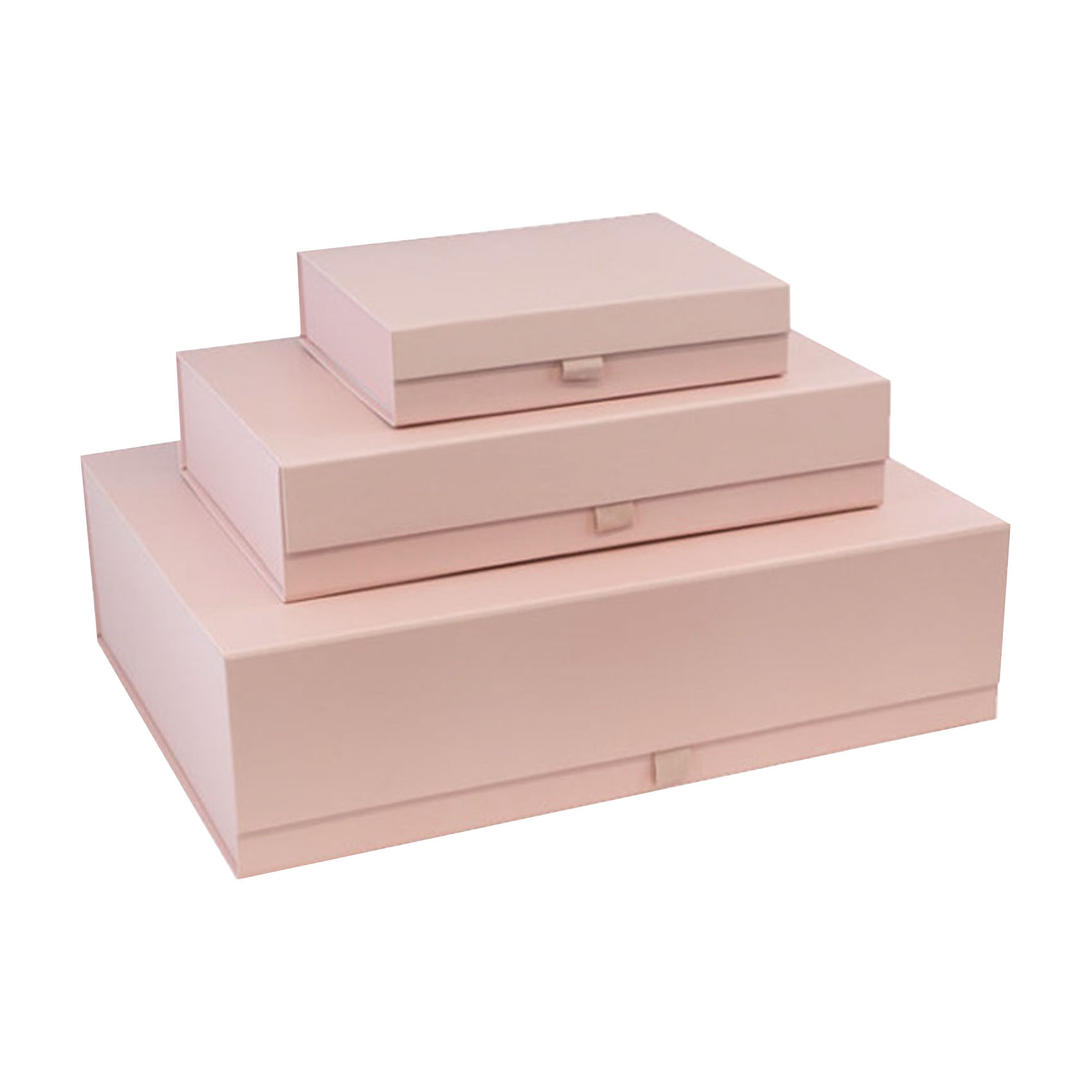 Custom Size Pink Magnet Paper Box