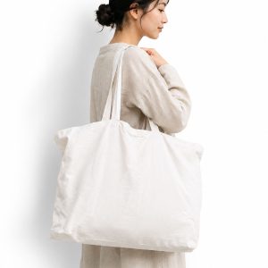 Large Natural Cotton Shopping Bags Wholesale | Thailand Custom