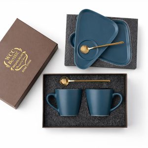 Brown Rigid Gift Box with Foil Stamped Logo