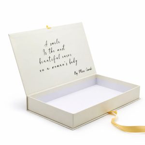 Custom Printed Paper Gift Box with Logo