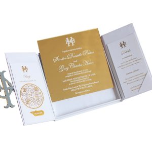 Luxury custom wedding box
