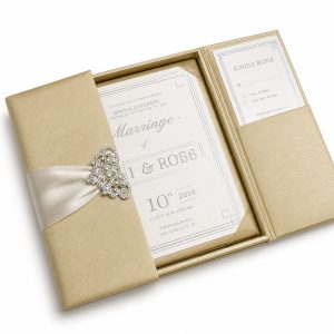 Custom Boxed Wedding Invitations