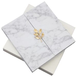 Marble invitation box