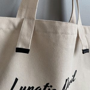 Custom printed canvas bag