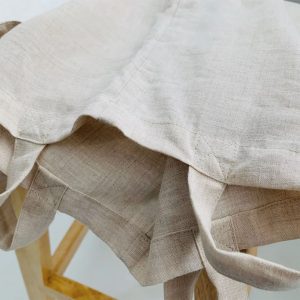 Durable linen shopping bags