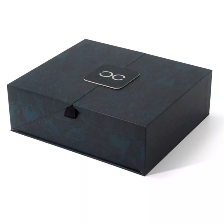 Luxury Custom Design Printed Black Packaging Box - PRESTIGE CREATIONS ...