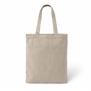natural color linen tote bag