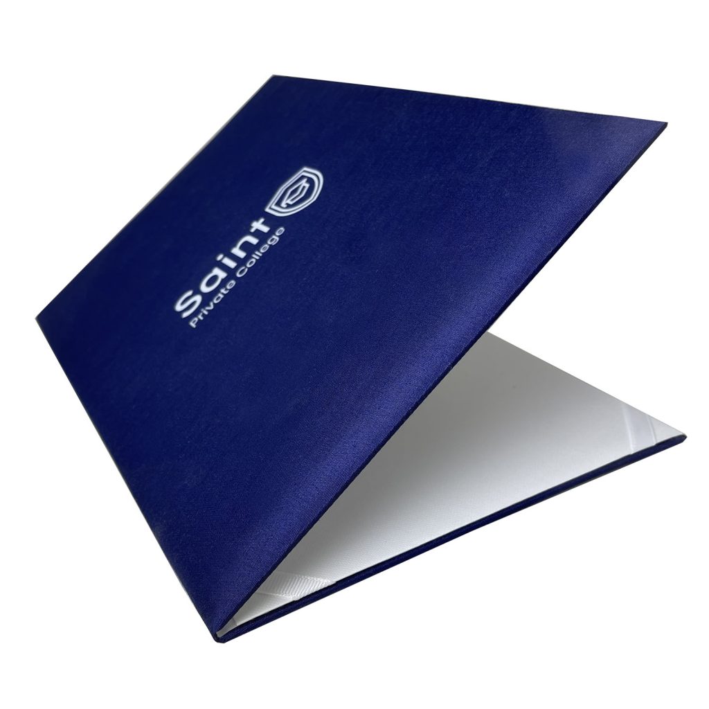 Custom Silk Graduation Certificate Holder – A4 Diploma Folder