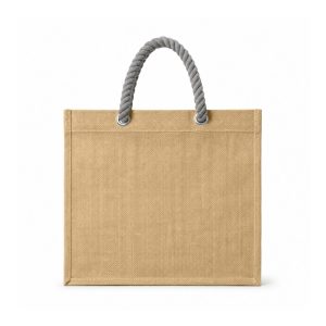 Plain Jute Tote Bag for Sustainable Packaging