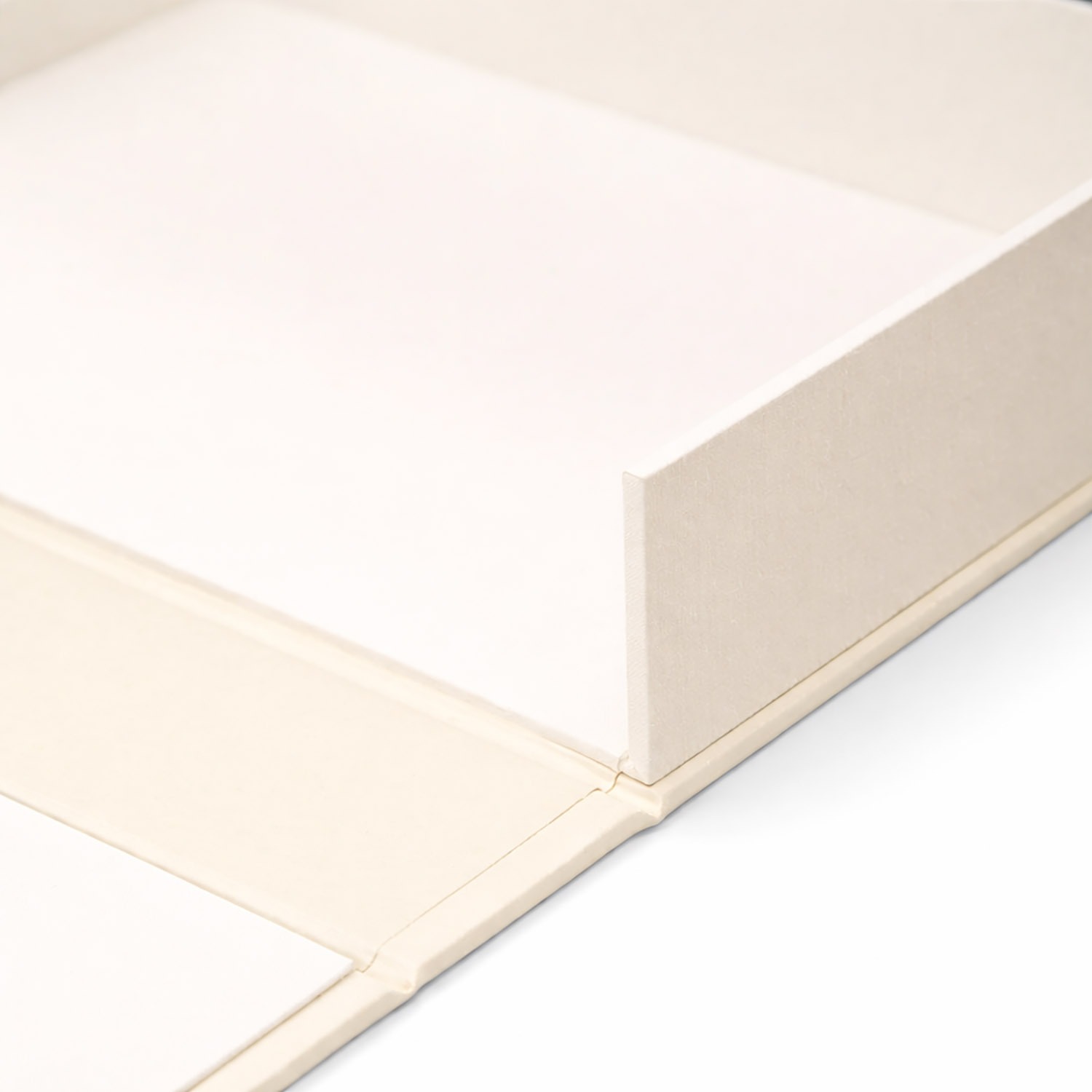 Close-up picture handmade paper box for photographs