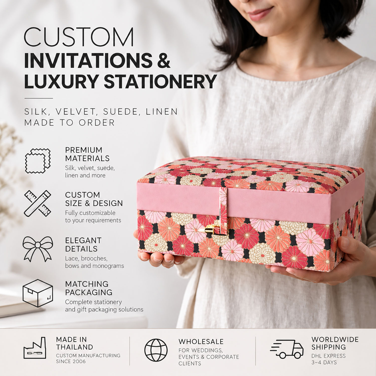 custom invitations and stationery